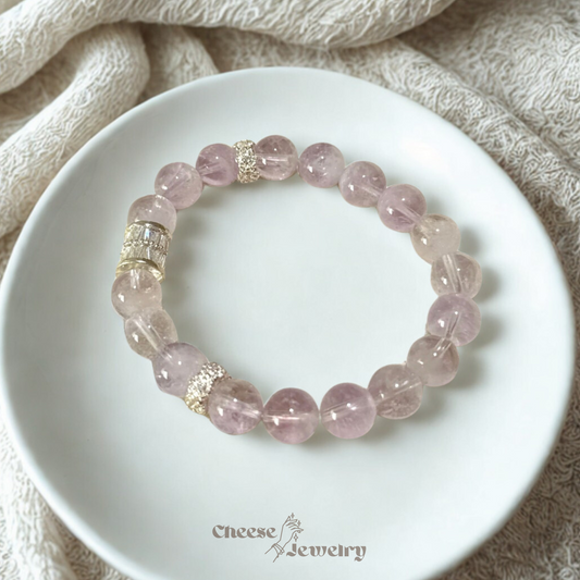 Purple Rain — Purple Phantom Quartz Bracelet