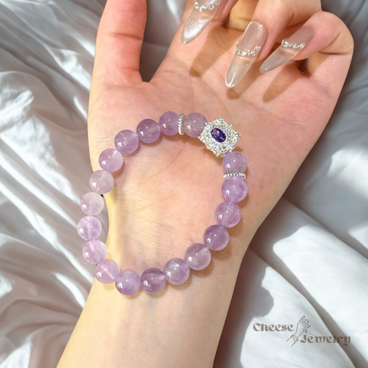 Lavender Essence — Amethyst Bracelet